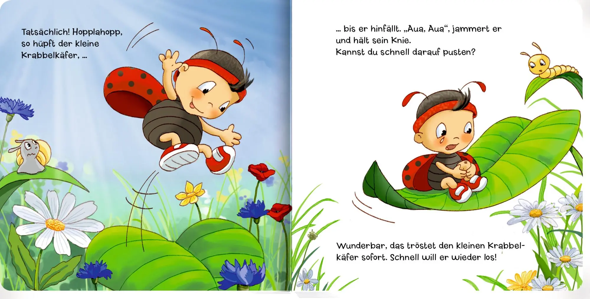 Bild: 9783649649373 | Mach mal Pause, kleiner Krabbelkäfer! | Ein Mitmachbuch | Langen