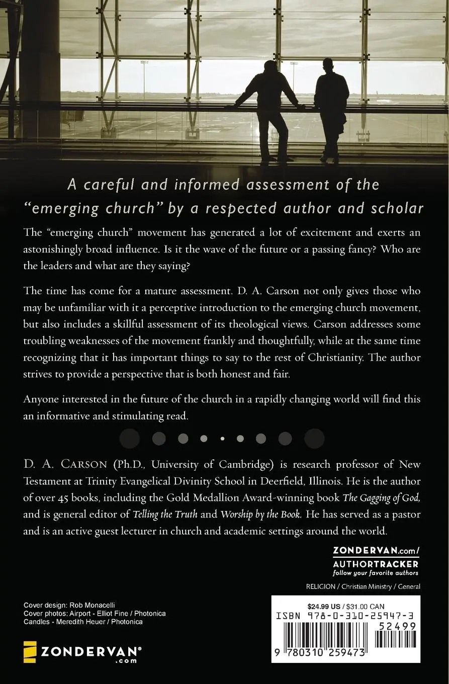 Rückseite: 9780310259473 | Becoming Conversant with the Emerging Church | D. A. Carson | Buch