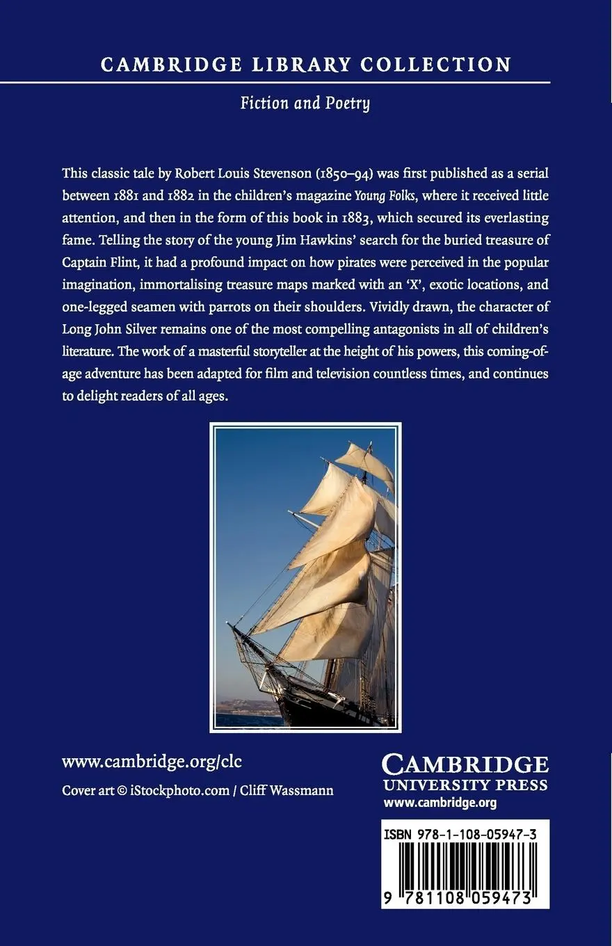 Rückseite: 9781108059473 | Treasure Island | Robert Louis Stevenson | Taschenbuch | Englisch