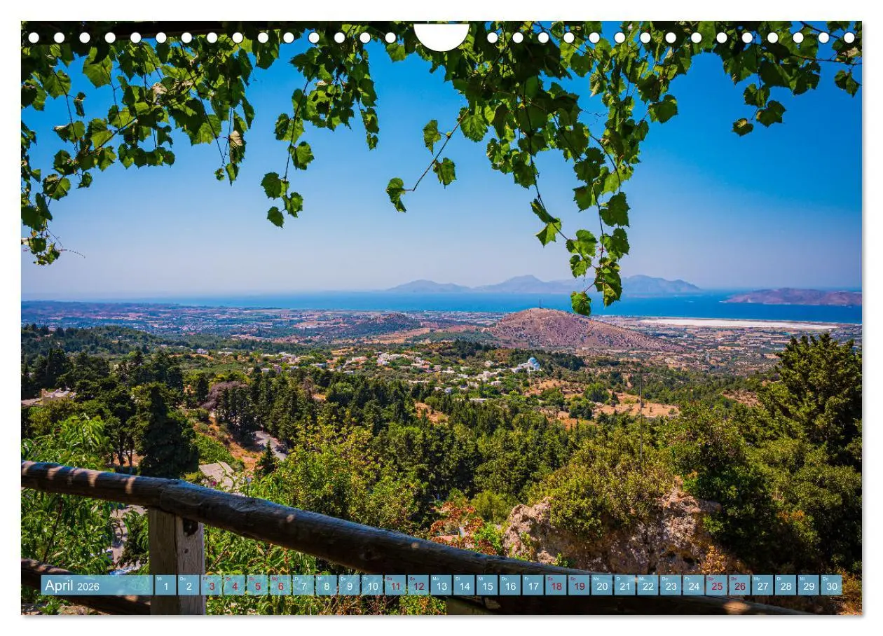 Bild: 9783457269473 | Insel Kos in Griechenland (Wandkalender 2026 DIN A4 quer), CALVENDO...