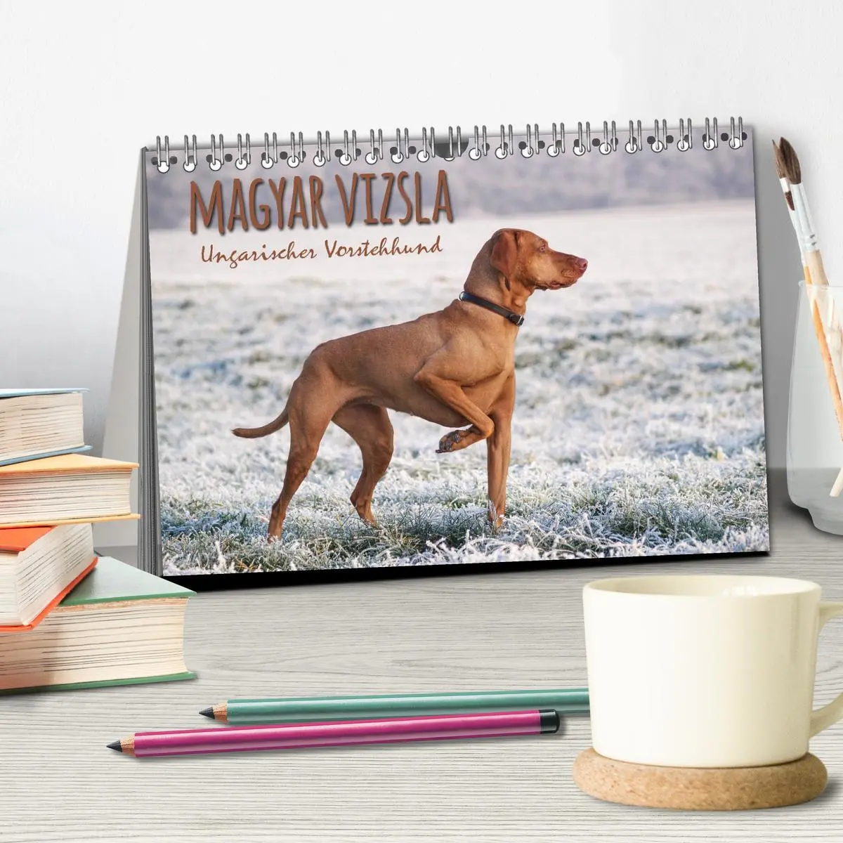 Bild: 9783457719473 | Magyar Vizsla - Ungarischer Vorstehhund (Tischkalender 2026 DIN A5...