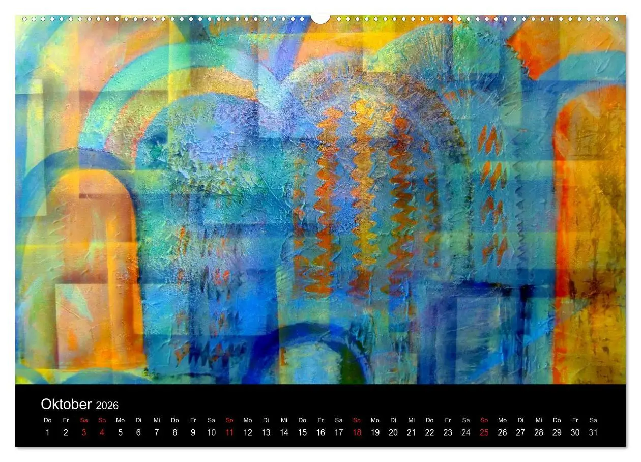 Bild: 9783516119473 | MEDIA-ART Der Kunstkalender (hochwertiger Premium Wandkalender 2026...