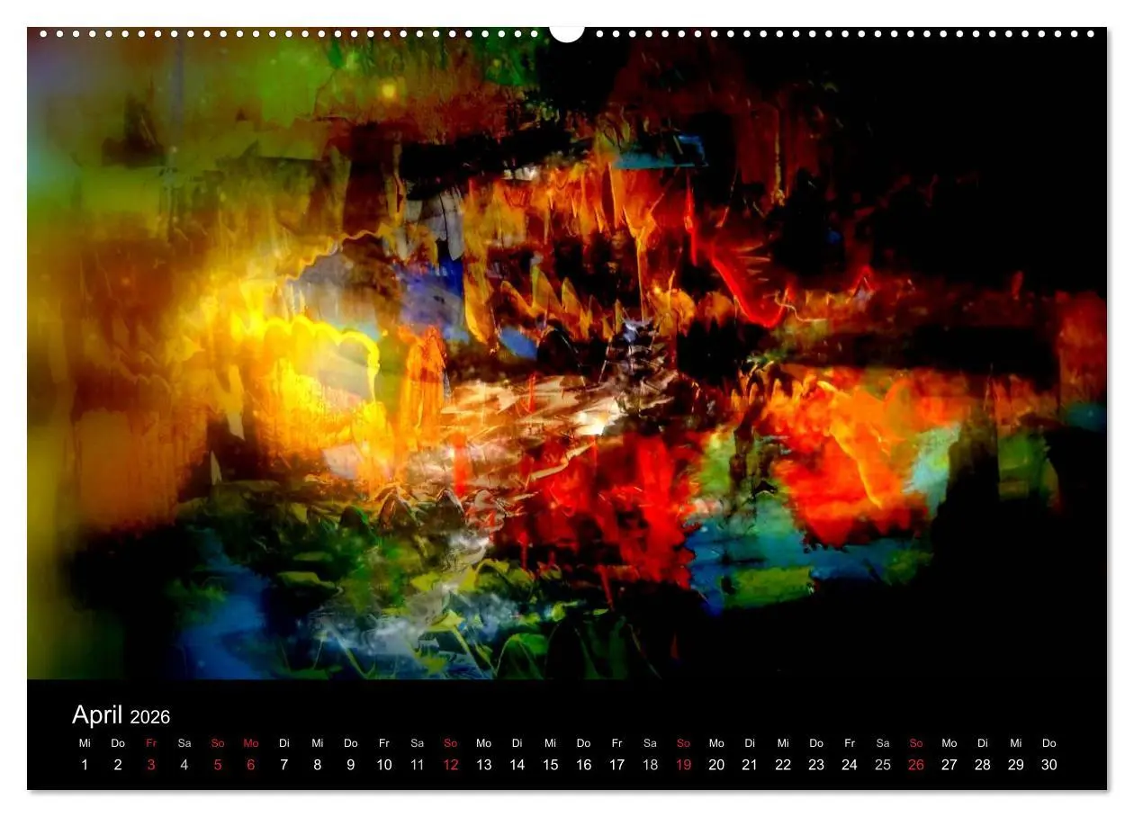 Bild: 9783516119473 | MEDIA-ART Der Kunstkalender (hochwertiger Premium Wandkalender 2026...