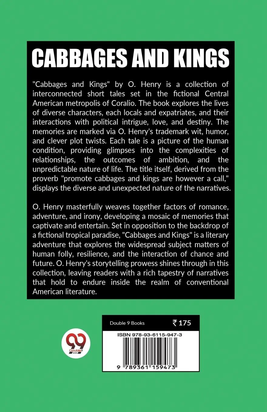 Rückseite: 9789361159473 | Cabbages And Kings | O. Henry | Taschenbuch | Englisch | 2024