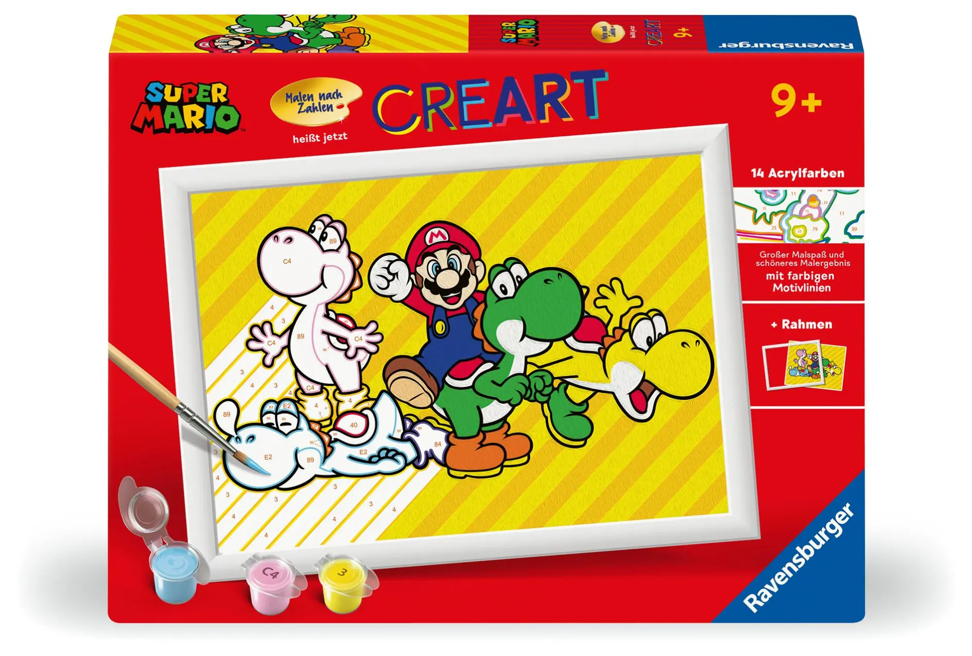 Cover: 4005556239573 | CreArt, Malen nach Zahlen Kinder Nintendo - Super Mario | Spiel | 2024
