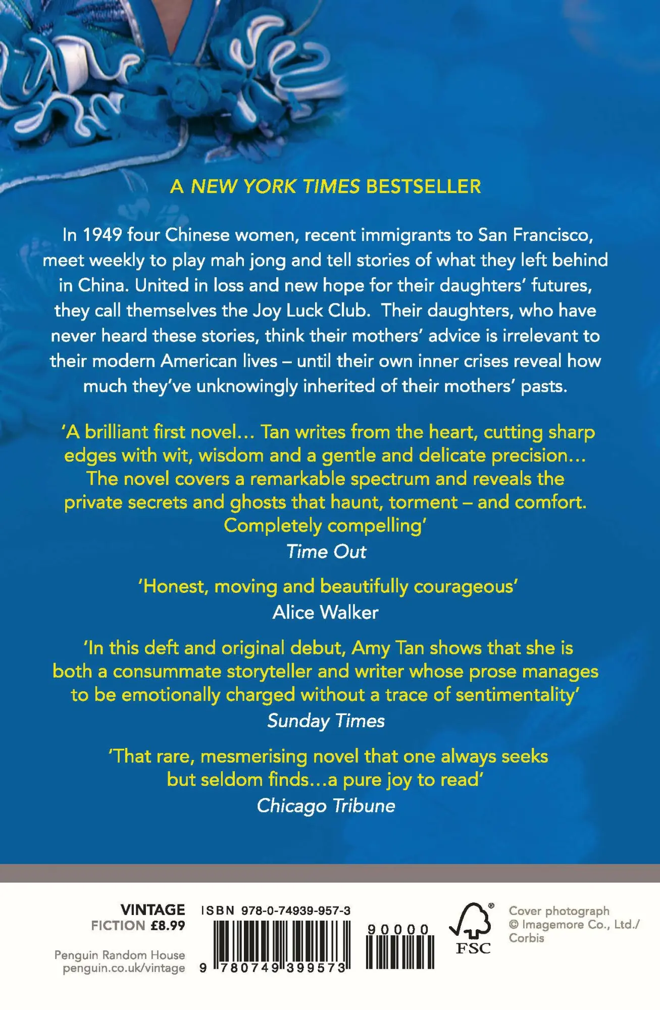 Rückseite: 9780749399573 | The Joy Luck Club | Amy Tan | Taschenbuch | Minerva | 352 S. | 2001