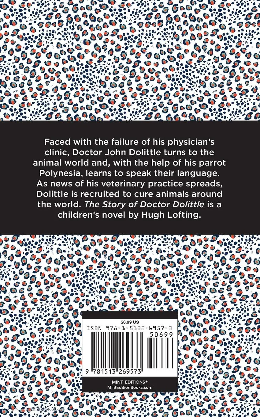 Rückseite: 9781513269573 | The Story of Doctor Dolittle | Hugh Lofting | Taschenbuch | Englisch