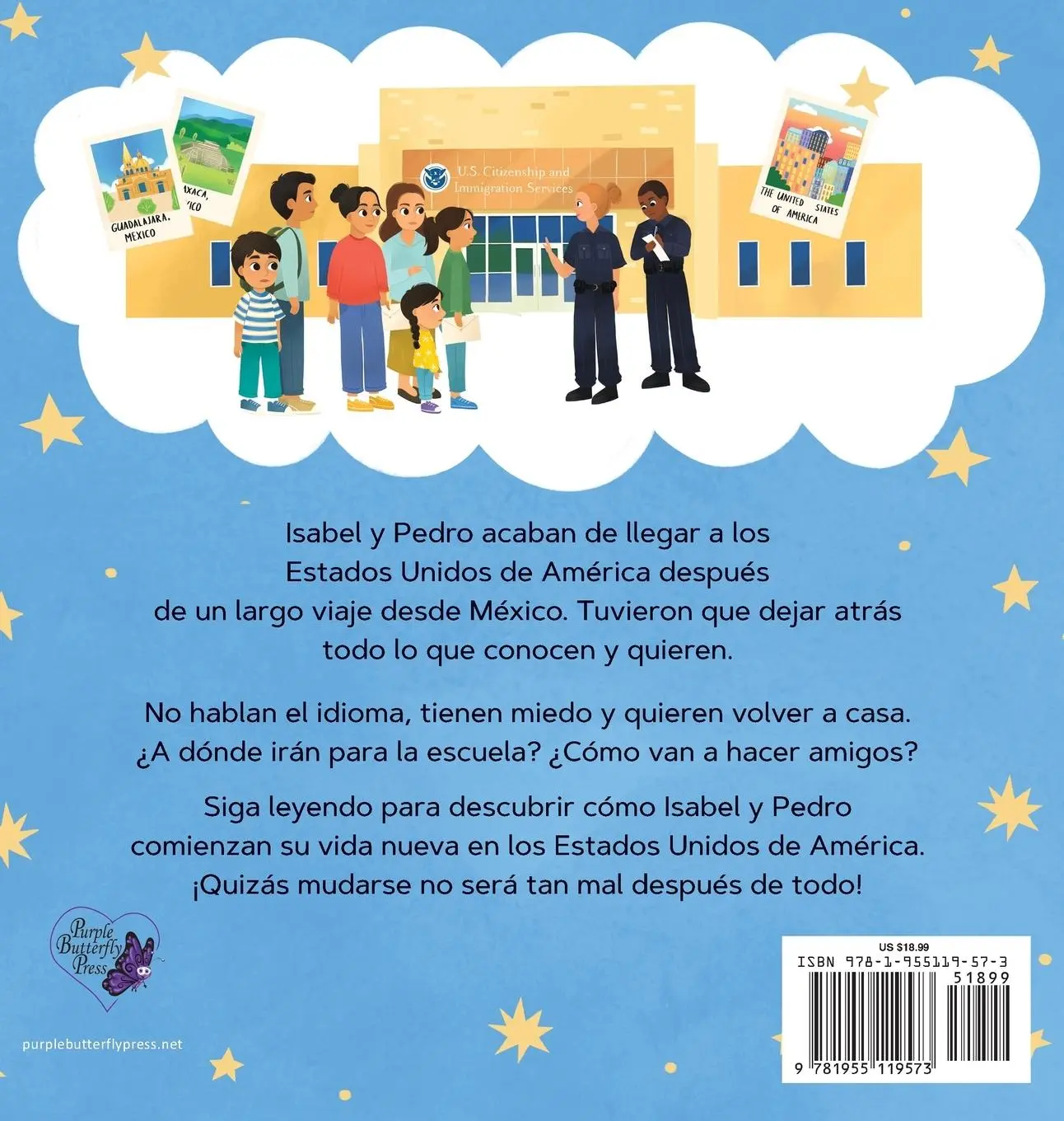 Rückseite: 9781955119573 | Isabel y Pedro en su País Nuevo | C. C. Cárdenas | Buch | Spanisch