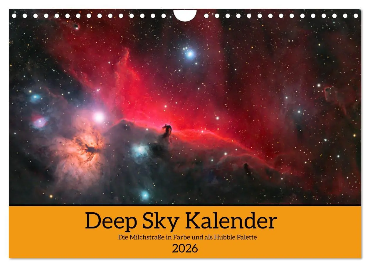 Cover: 9783457329573 | Deep Sky Kalender (Wandkalender 2026 DIN A4 quer), CALVENDO...