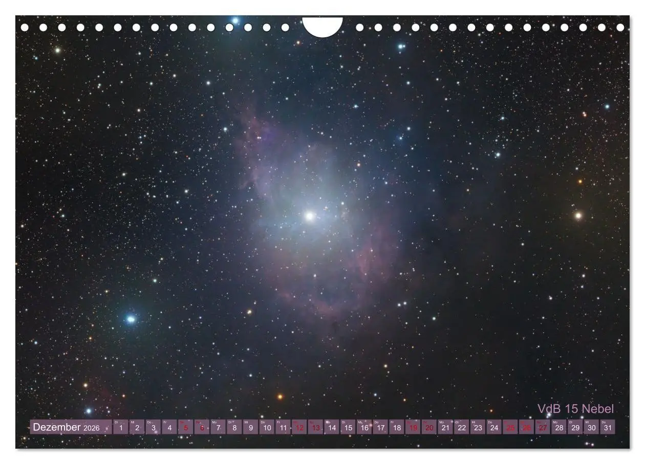 Bild: 9783457329573 | Deep Sky Kalender (Wandkalender 2026 DIN A4 quer), CALVENDO...