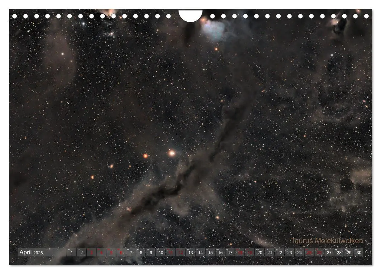 Bild: 9783457329573 | Deep Sky Kalender (Wandkalender 2026 DIN A4 quer), CALVENDO...