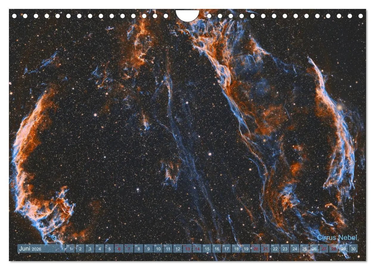 Bild: 9783457329573 | Deep Sky Kalender (Wandkalender 2026 DIN A4 quer), CALVENDO...