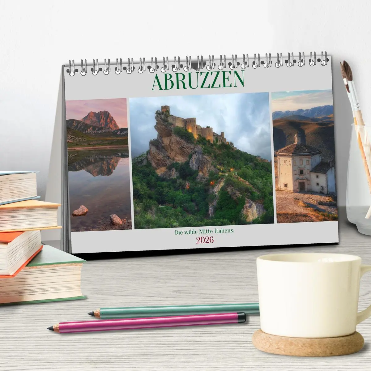 Bild: 9783457569573 | Abruzzen - Die wilde Mitte Italiens (Tischkalender 2026 DIN A5...