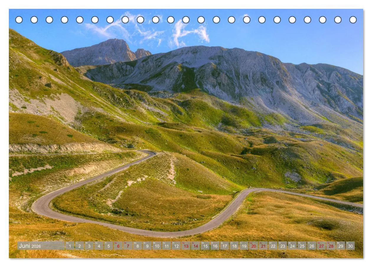 Bild: 9783457569573 | Abruzzen - Die wilde Mitte Italiens (Tischkalender 2026 DIN A5...