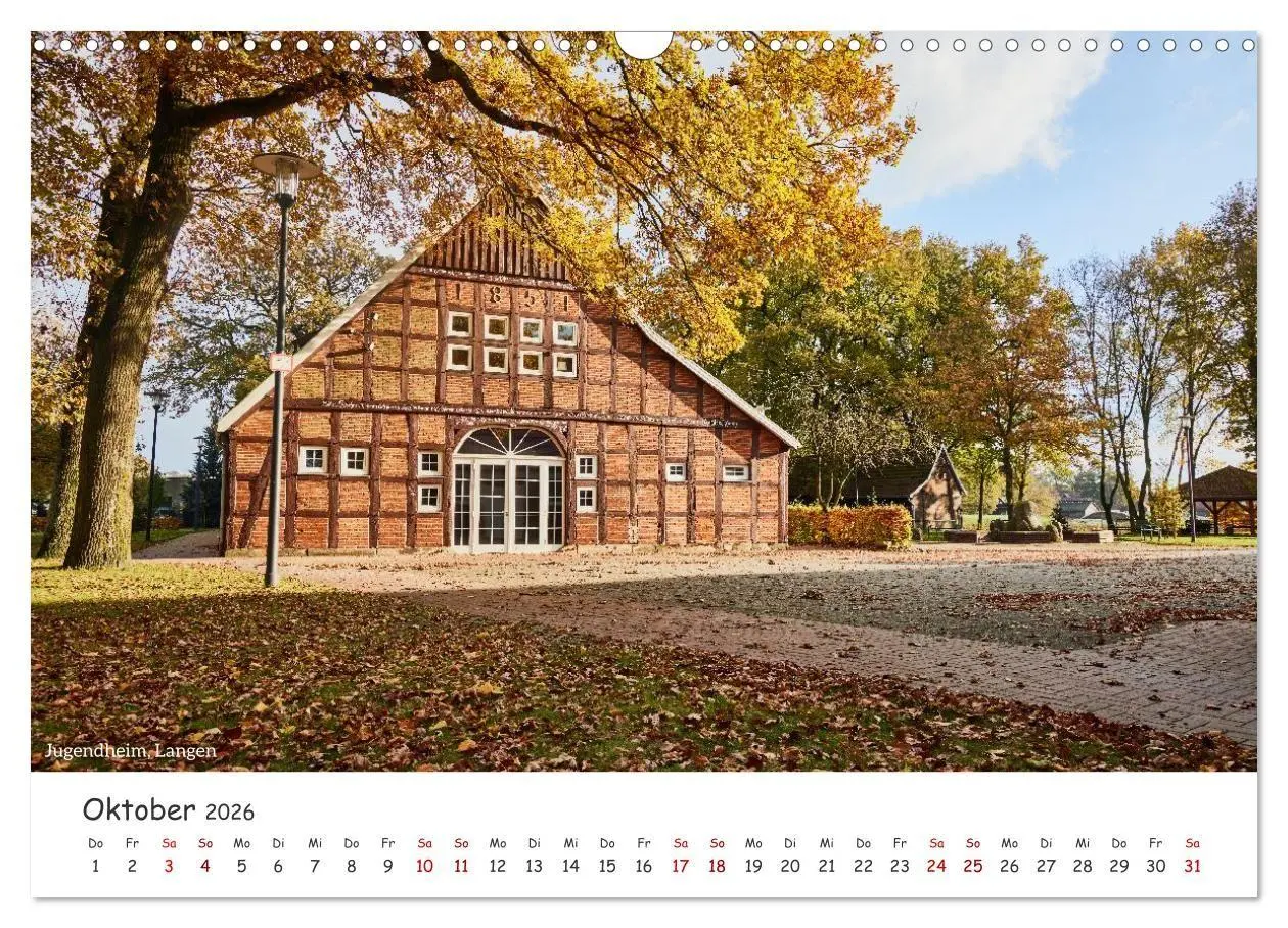 Bild: 9783516729573 | Emsland Impressionen (Wandkalender 2026 DIN A3 quer), CALVENDO...