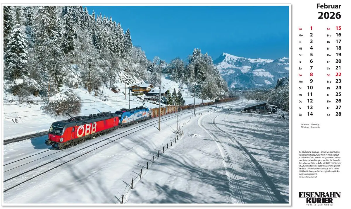 Bild: 9783844659573 | Vectron 2026 | Kalender | 13 S. | Deutsch | 2026 | EK-Verlag