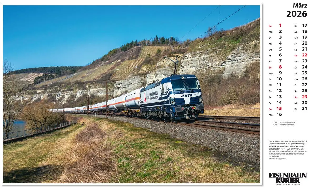 Bild: 9783844659573 | Vectron 2026 | Kalender | 13 S. | Deutsch | 2026 | EK-Verlag