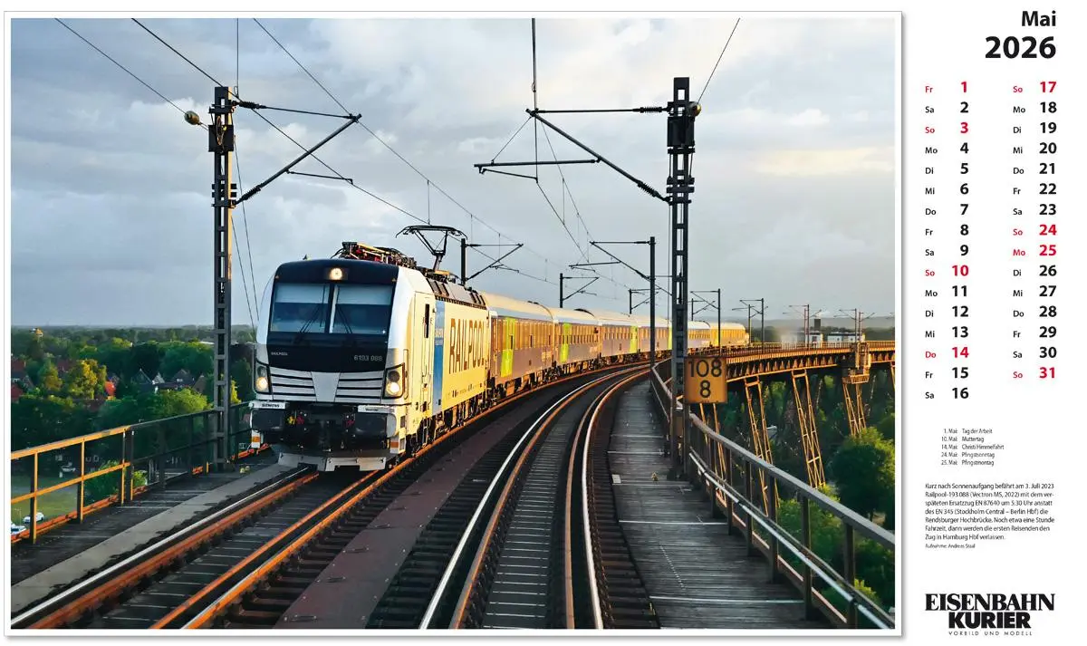 Bild: 9783844659573 | Vectron 2026 | Kalender | 13 S. | Deutsch | 2026 | EK-Verlag