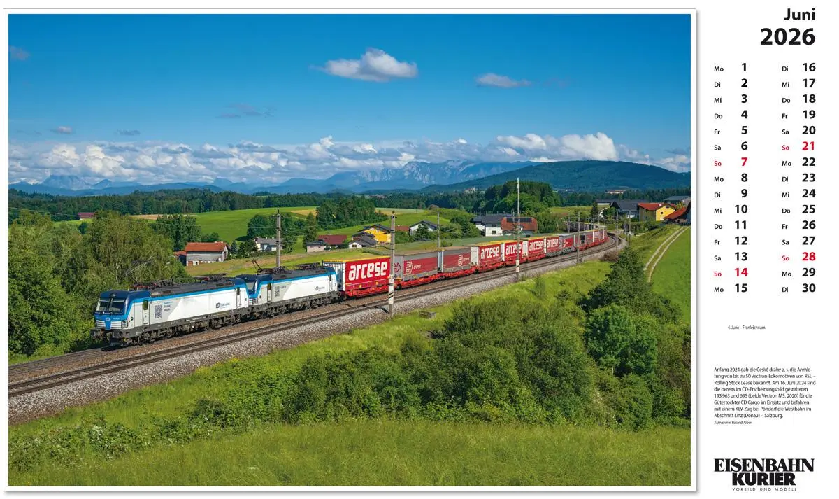 Bild: 9783844659573 | Vectron 2026 | Kalender | 13 S. | Deutsch | 2026 | EK-Verlag