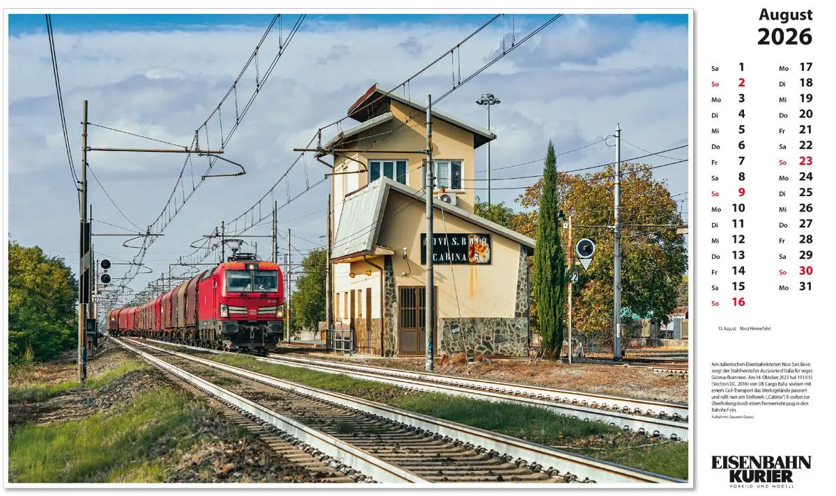 Bild: 9783844659573 | Vectron 2026 | Kalender | 13 S. | Deutsch | 2026 | EK-Verlag