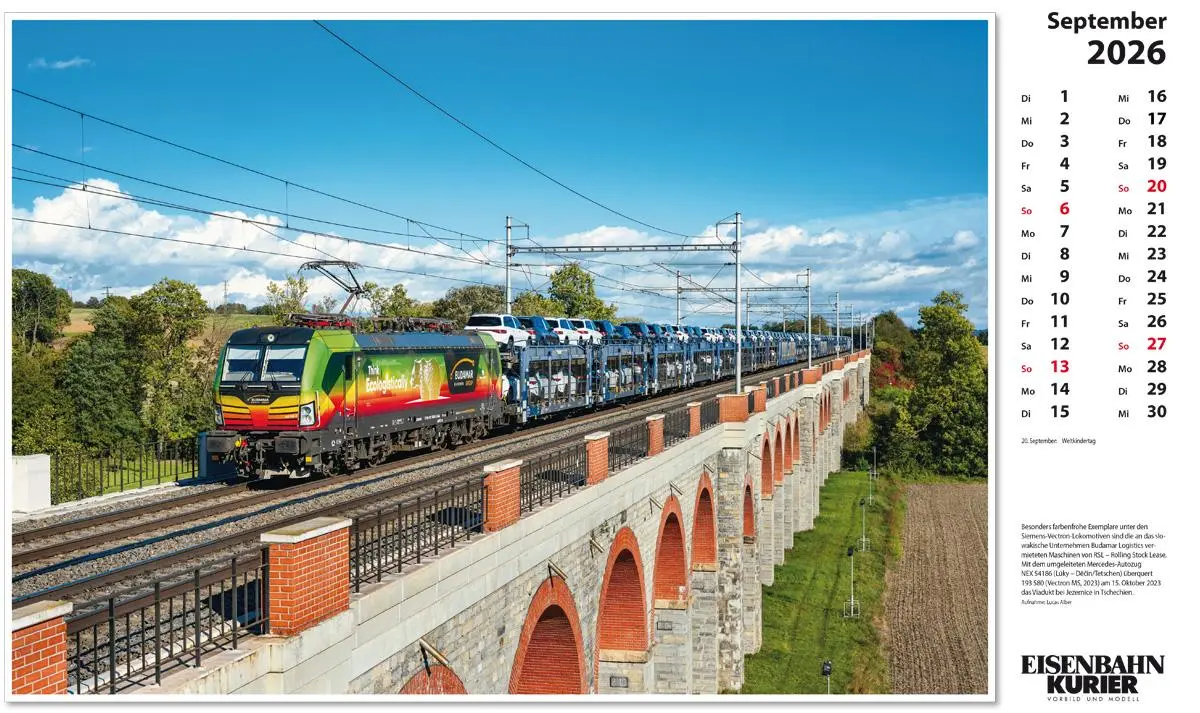 Bild: 9783844659573 | Vectron 2026 | Kalender | 13 S. | Deutsch | 2026 | EK-Verlag