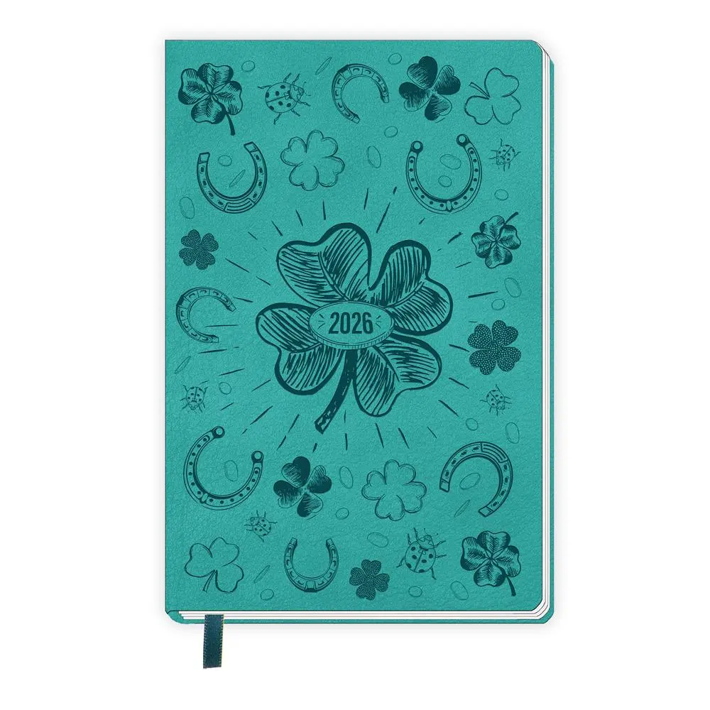 Cover: 4251901509673 | Trötsch Taschenkalender A7 Soft Touch Glück 2026 | KG | Kalender