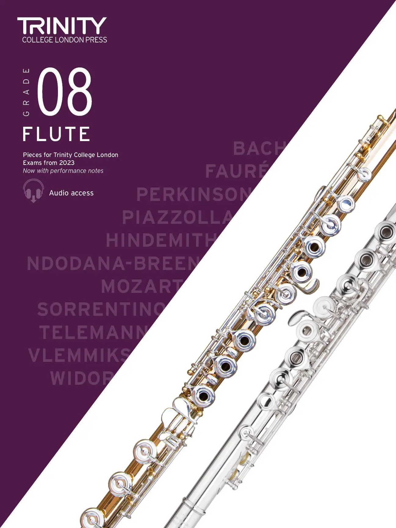 Cover: 9780857369673 | Trinity College London Flute Exam Pieces from 2023: Grade 8 | London