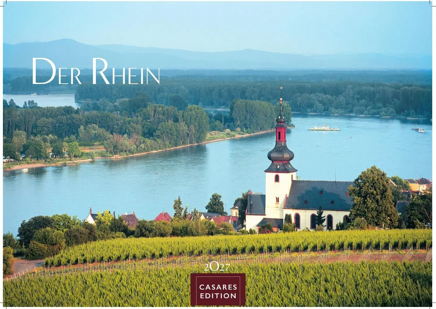 Cover: 9781835249673 | Der Rhein Kalender 2027 - Wandkalender Fotokalender Deutschland...