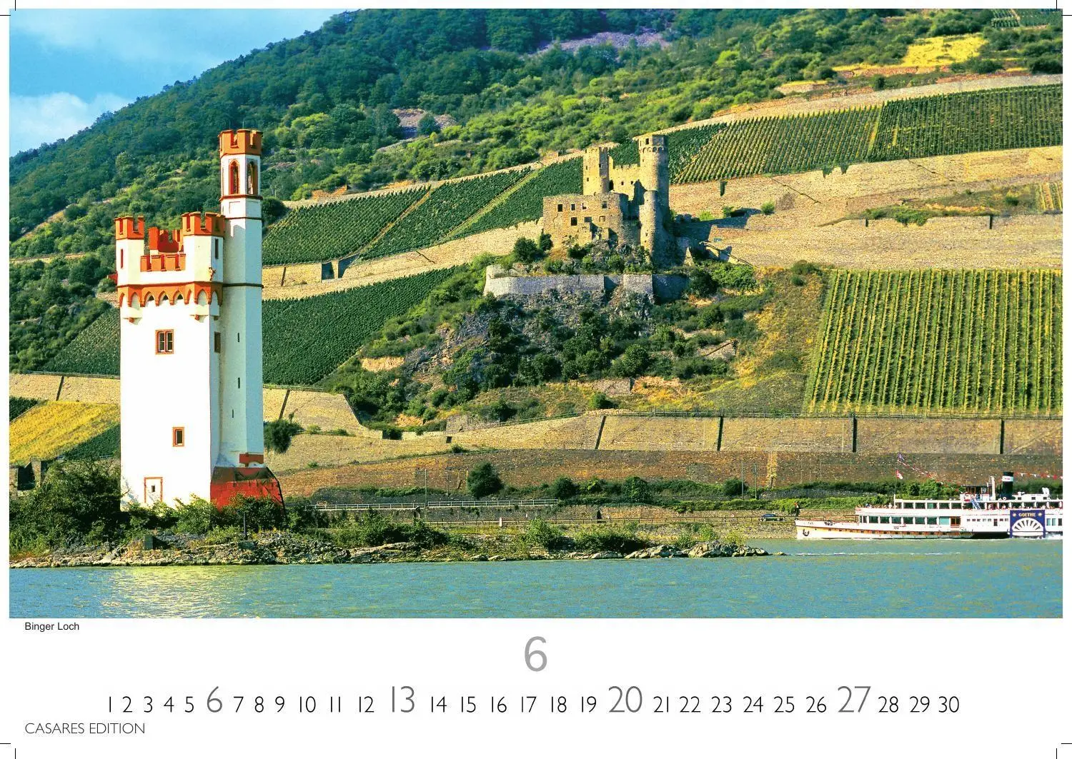 Bild: 9781835249673 | Der Rhein Kalender 2027 - Wandkalender Fotokalender Deutschland...