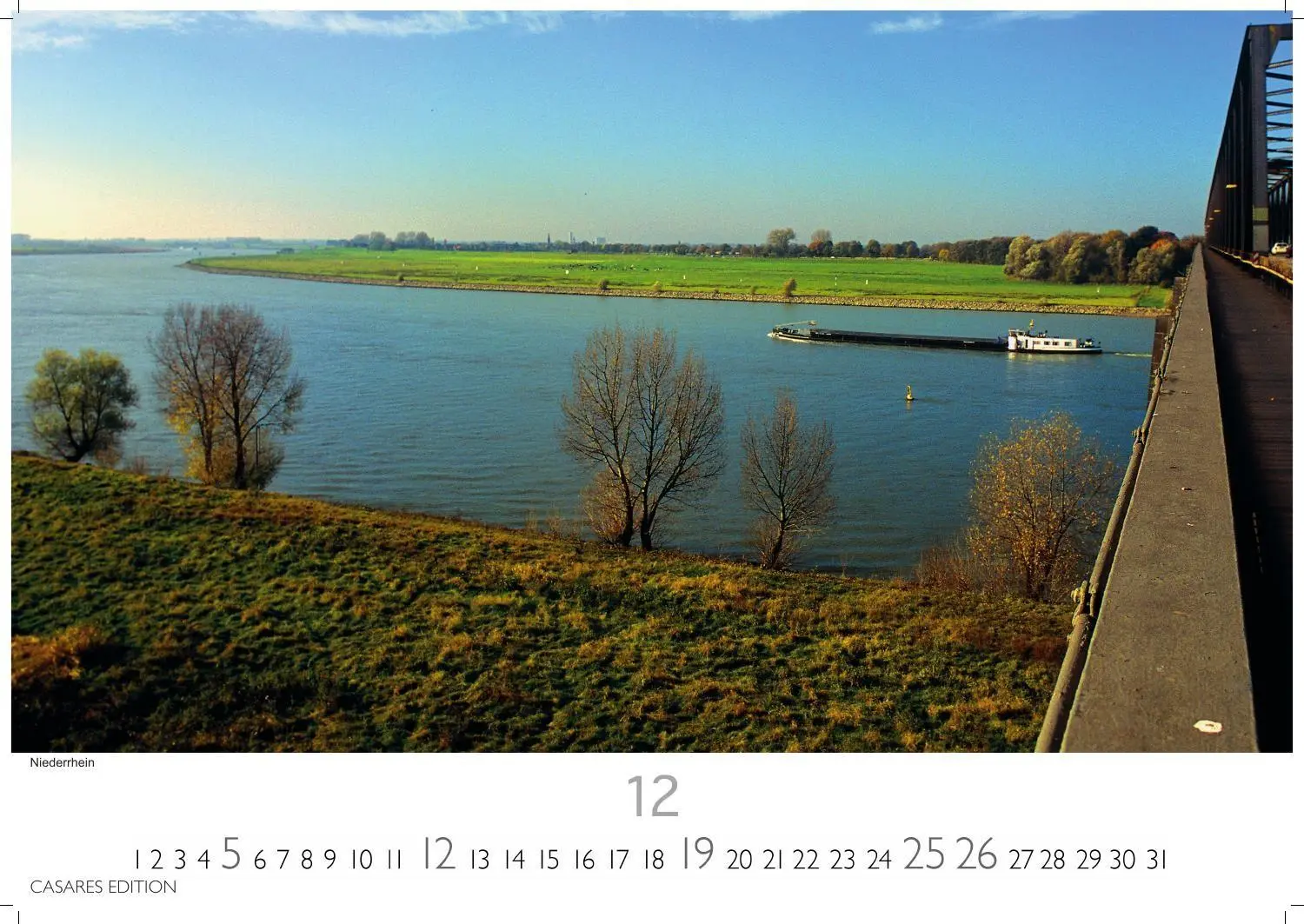 Bild: 9781835249673 | Der Rhein Kalender 2027 - Wandkalender Fotokalender Deutschland...