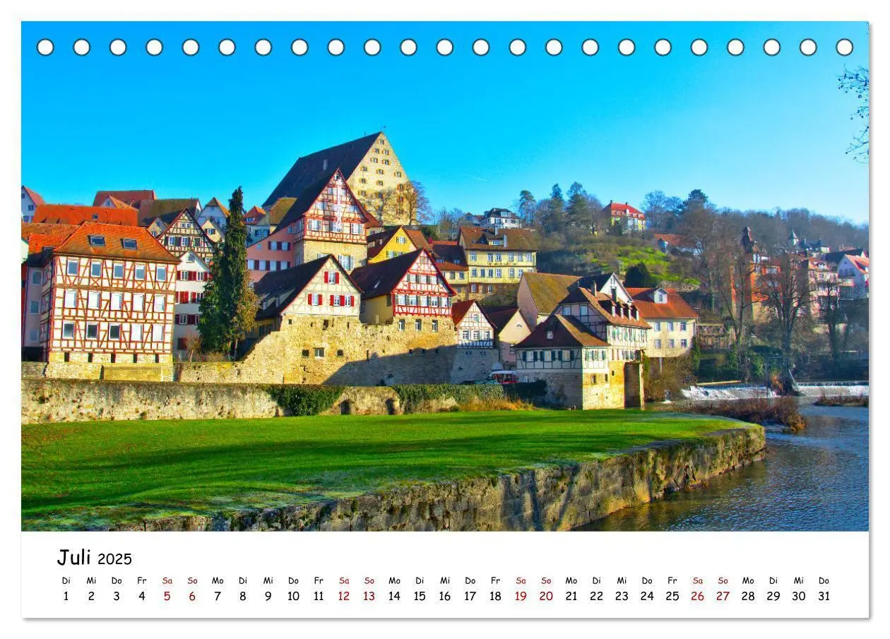 Bild: 9783435159673 | Hohenlohe - Zwischen Stadt und Land (Tischkalender 2025 DIN A5...