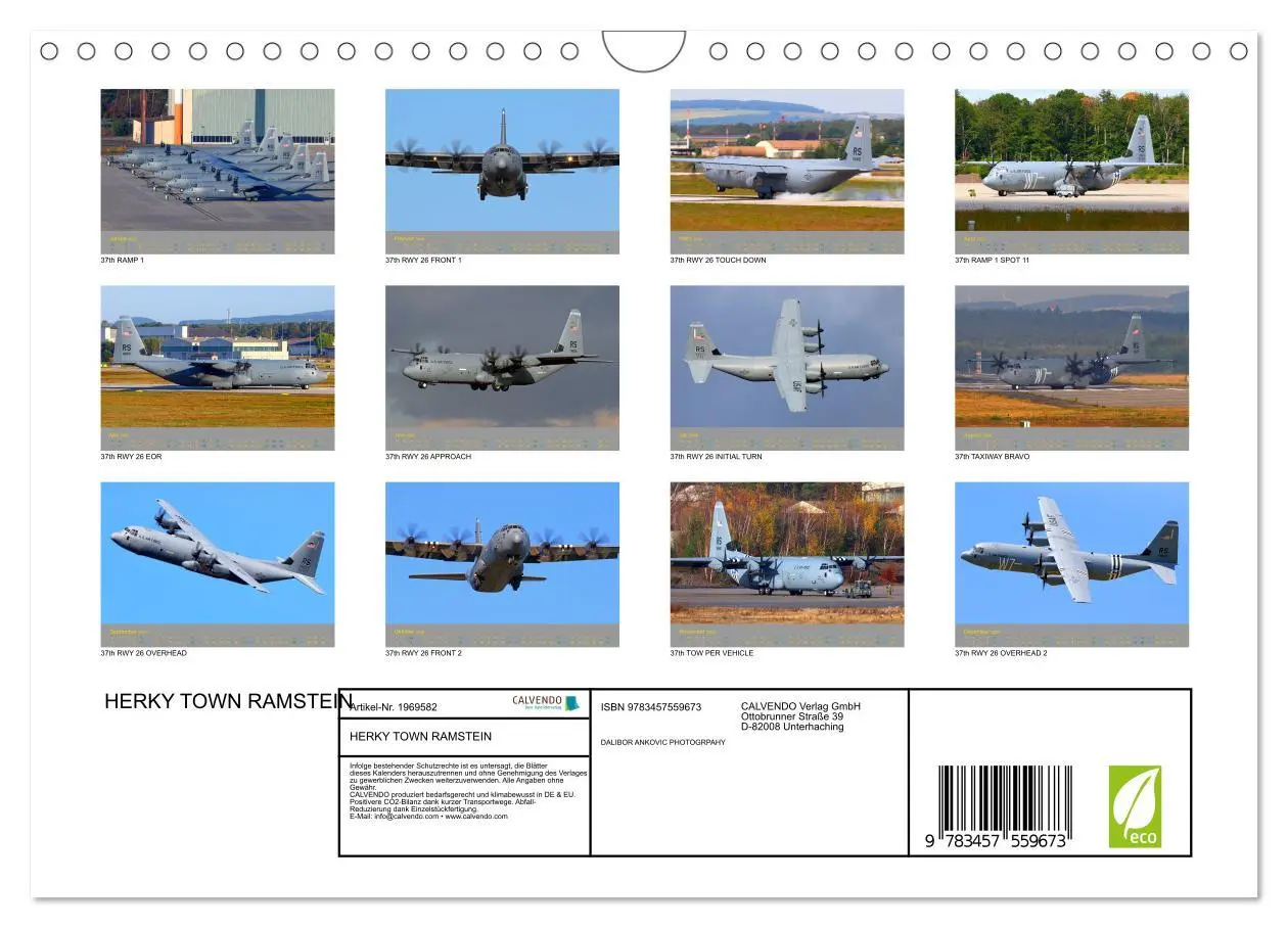 Bild: 9783457559673 | HERKY TOWN RAMSTEIN (Wandkalender 2026 DIN A4 quer), CALVENDO...