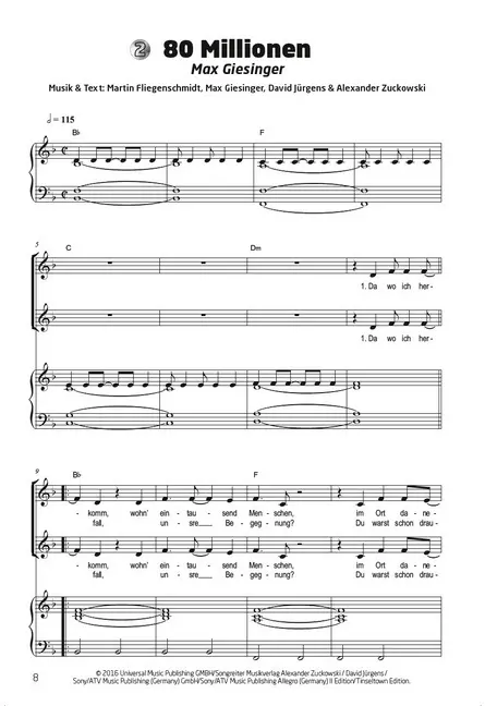Bild: 9783865439673 | Der junge Pop-Chor, m. Audio-CD. Bd.5 | Bosworth Music | Broschüre
