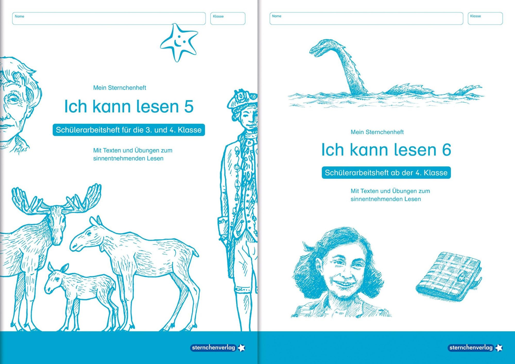 Cover: 9783910429673 | Ich kann lesen 5 und 6 - im Set - 2 Schülerarbeitshefte 3. und 4....