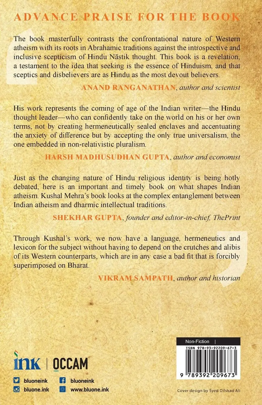 Rückseite: 9789392209673 | Nastik | Why I Am Not an Atheist | Kushal Mehra | Taschenbuch | 2024