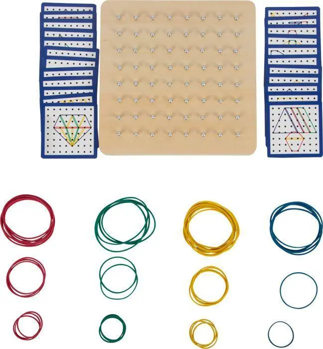 Bild: 4020972119773 | Geoboard aus Holz | small foot | 11977 | Deutsch | 2023