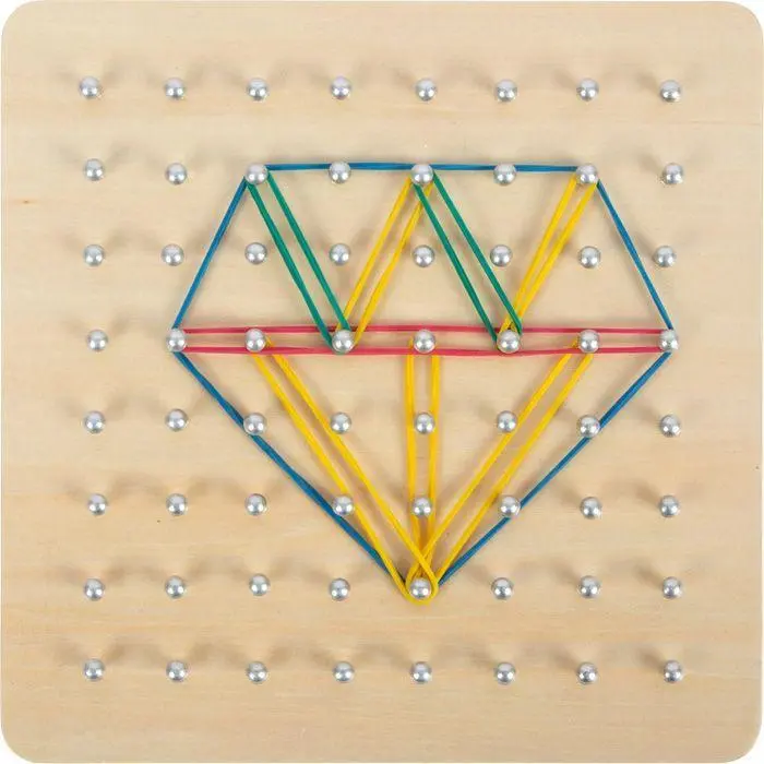Bild: 4020972119773 | Geoboard aus Holz | small foot | 11977 | Deutsch | 2023