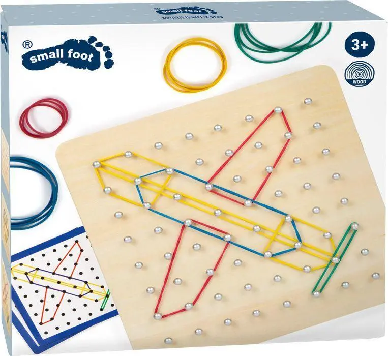 Bild: 4020972119773 | Geoboard aus Holz | small foot | 11977 | Deutsch | 2023