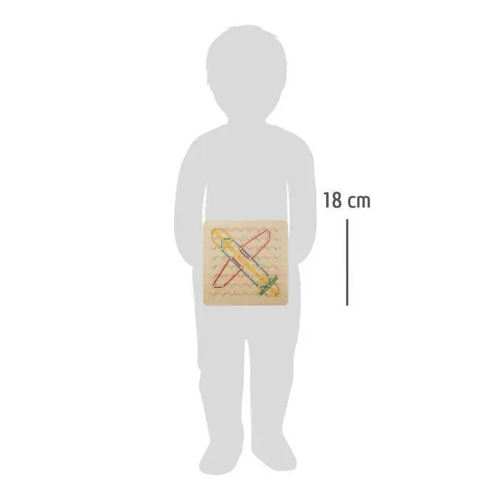 Bild: 4020972119773 | Geoboard aus Holz | small foot | 11977 | Deutsch | 2023