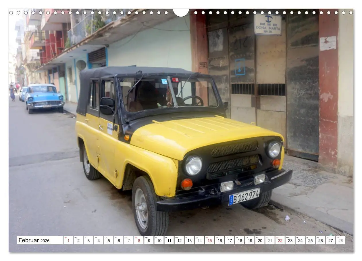 Bild: 9783457789773 | Sowjet-Legende - Der Geländewagen UAZ-469 in Kuba (Wandkalender...