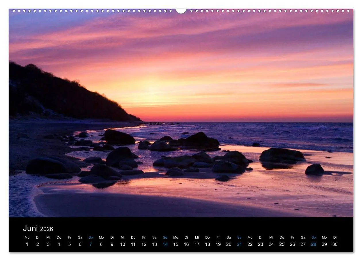 Bild: 9783516189773 | Sonnenuntergänge (Wandkalender 2026 DIN A2 quer), CALVENDO...