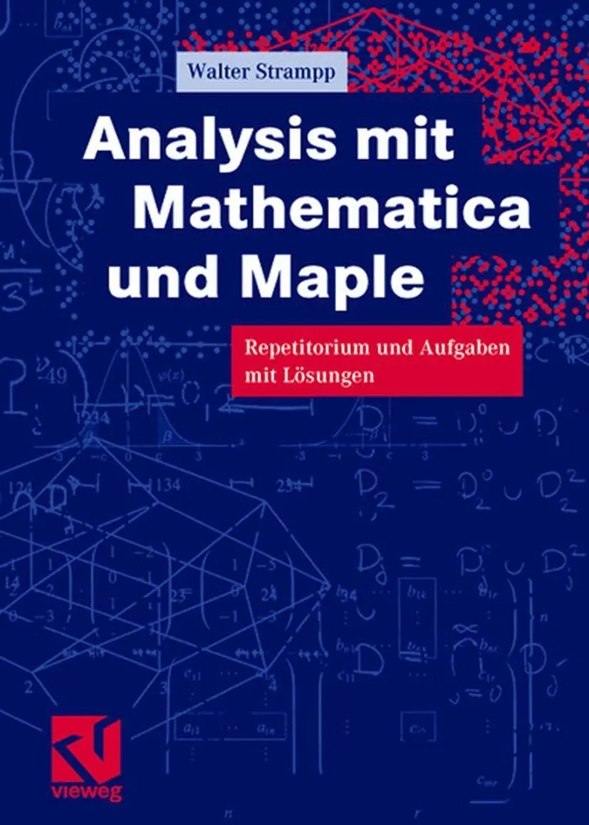 Cover: 9783528069773 | Analysis mit Mathematica und Maple | Walter Strampp | Taschenbuch | x