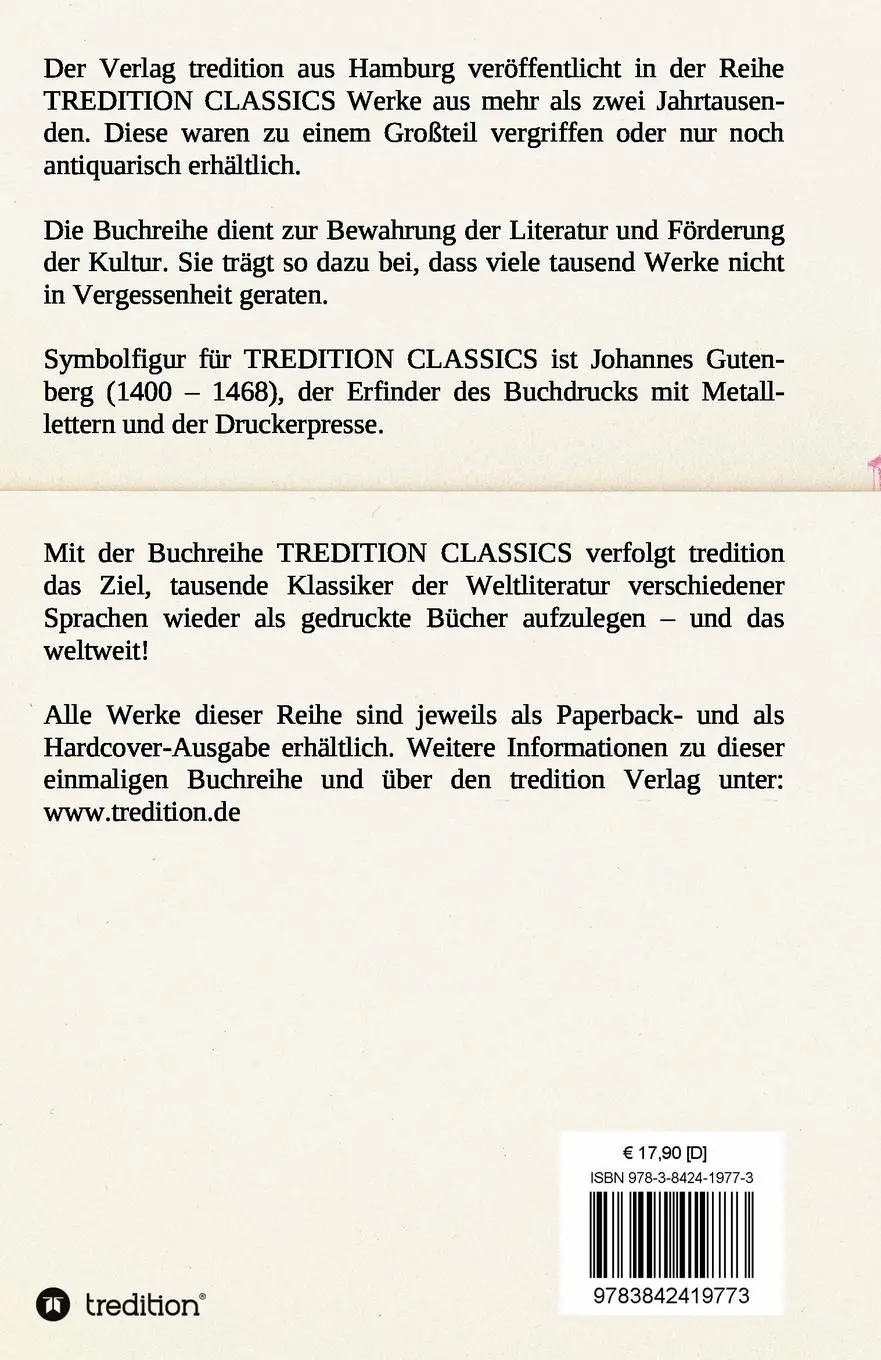 Rückseite: 9783842419773 | Land und Leute | Wilhelm Heinrich Riehl | Taschenbuch | Paperback