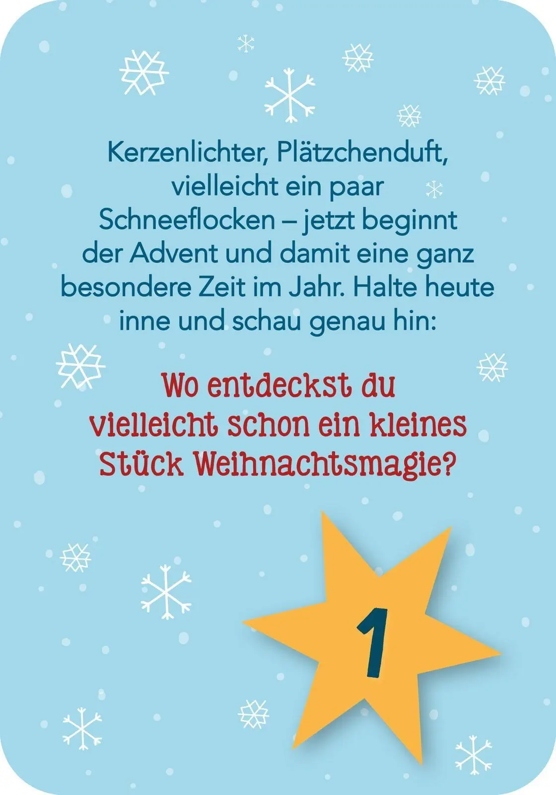 Bild: 9783845869773 | Affirmationskarten Adventskalender | 24 Karten für dich | Taschenbuch
