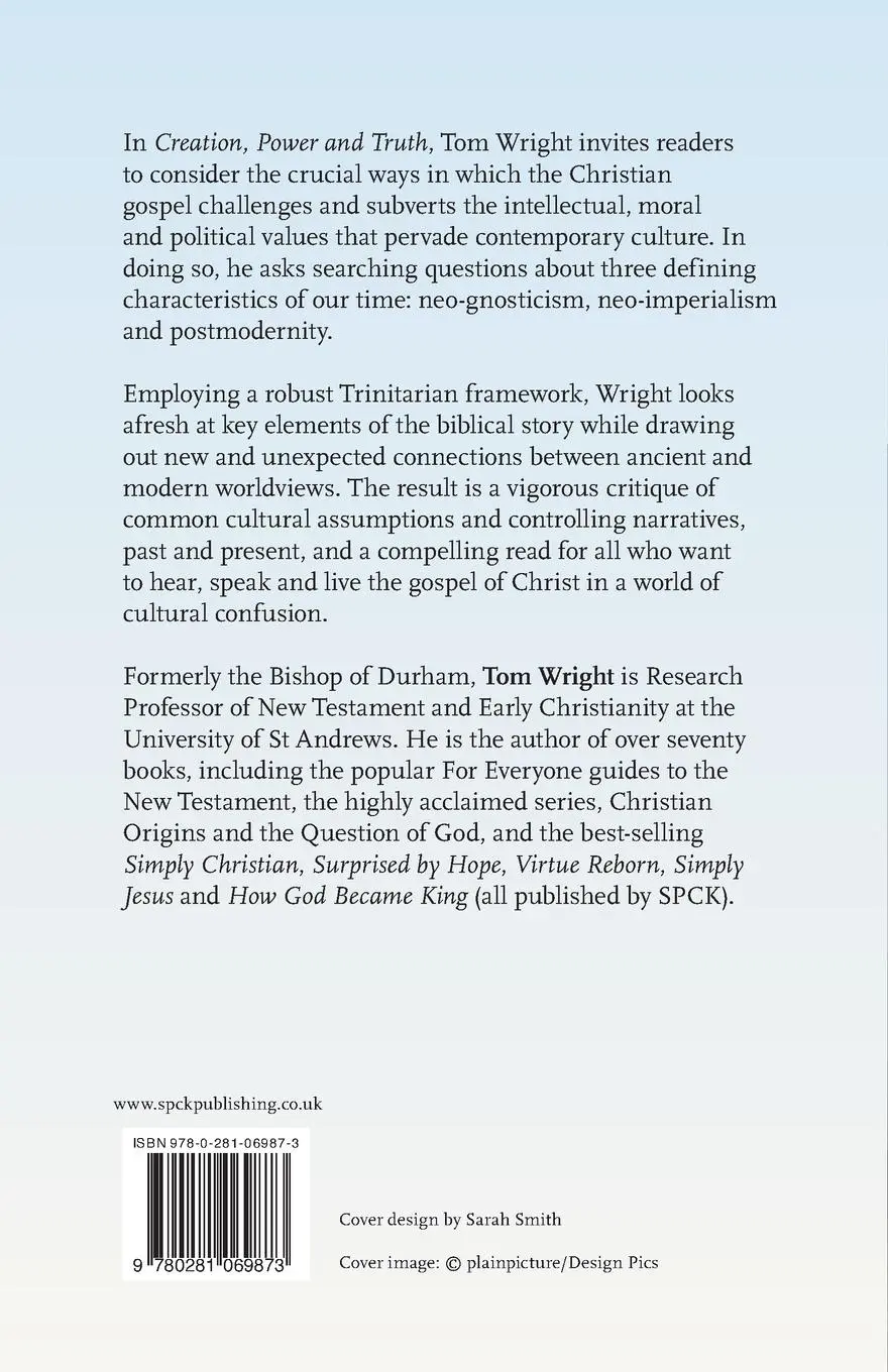 Rückseite: 9780281069873 | Creation, Power and Truth | Tom Wright | Taschenbuch | Englisch | 2013