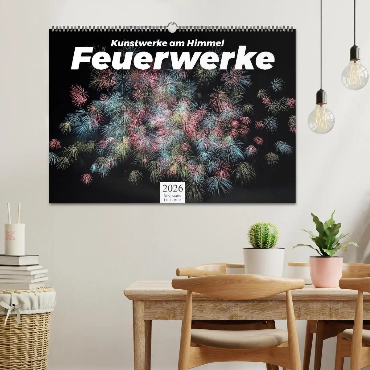 Bild: 9783457779873 | Feuerwerke - Kunstwerke am Himmel (Wandkalender 2026 DIN A2 quer),...