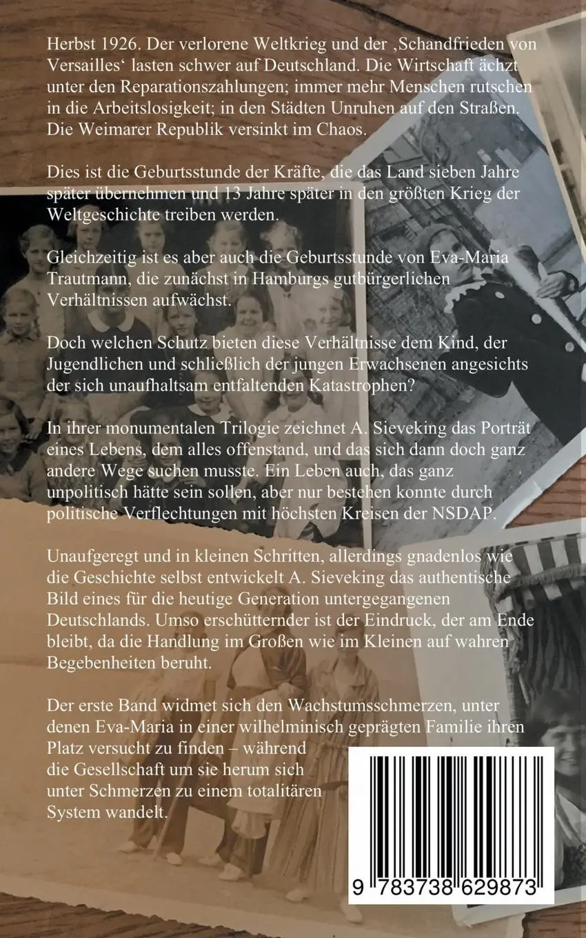 Rückseite: 9783738629873 | Die (un)gehorsame Tochter | Wachstumsschmerzen, 1926-1939 | Sieveking