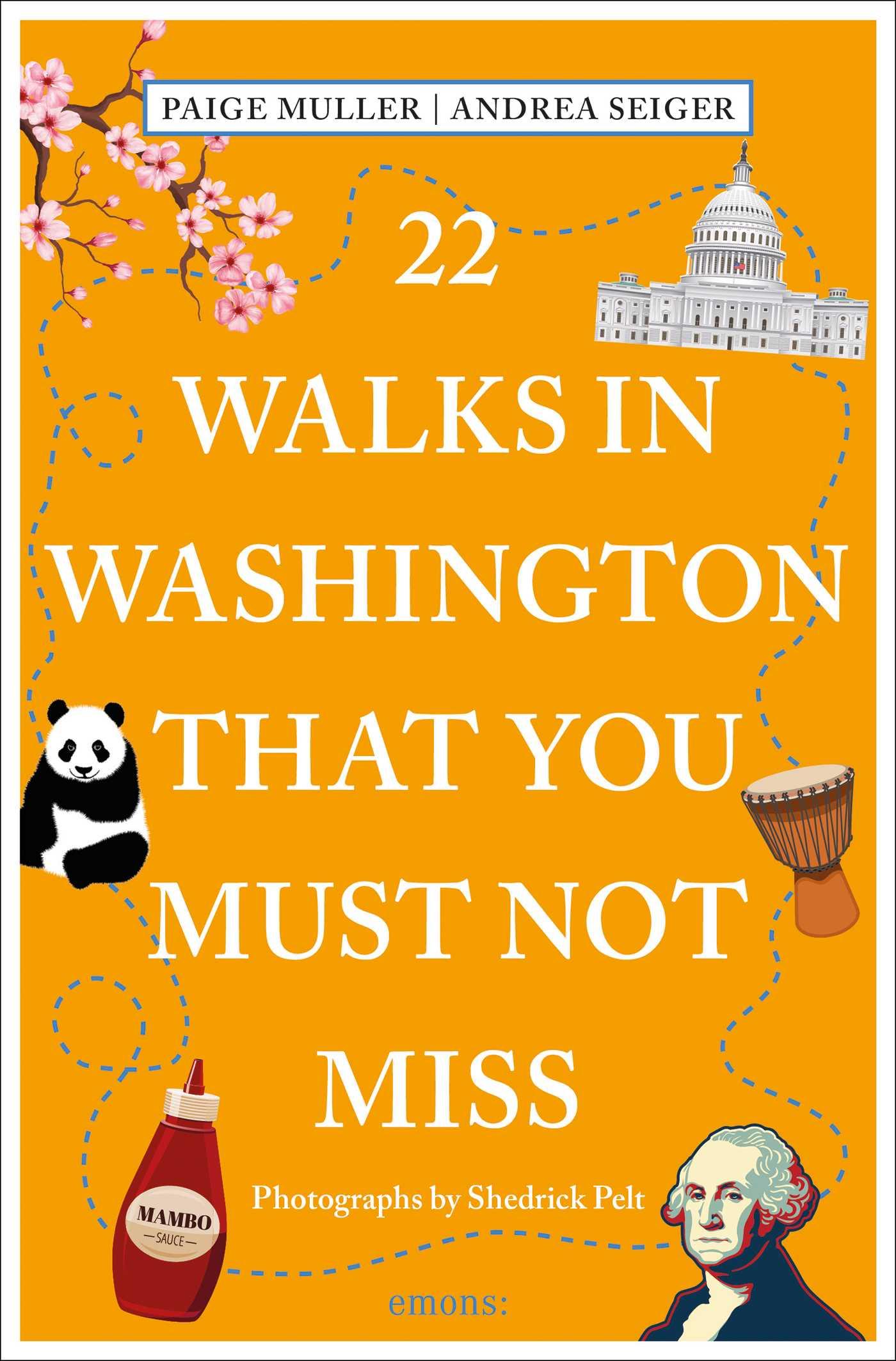 Cover: 9783740819873 | 22 Walks in Washington, DC That You Must Not Miss | Travel Guide