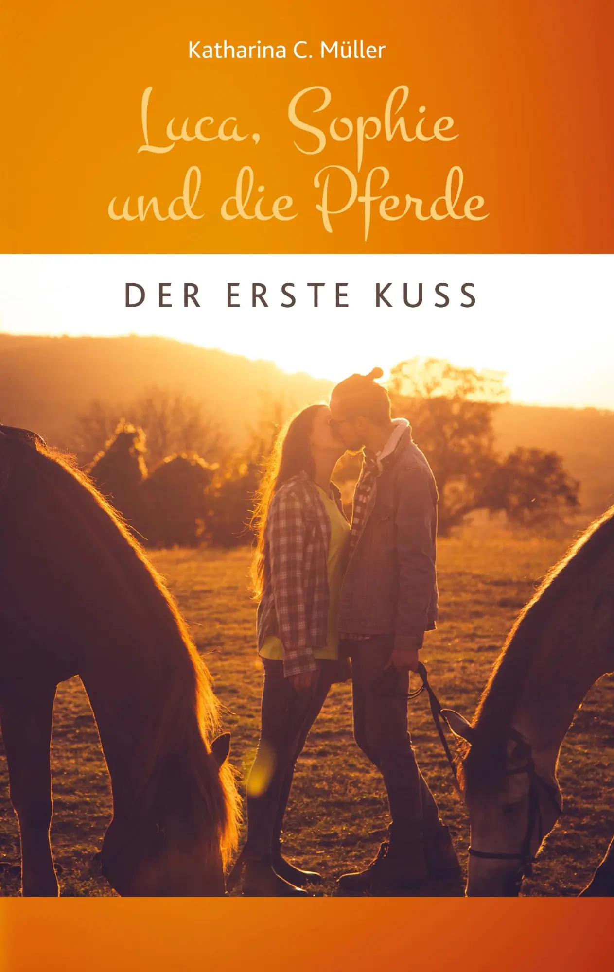 Cover: 9783753479873 | Luca, Sophie und die Pferde | Der erste Kuss | Katharina C. Müller