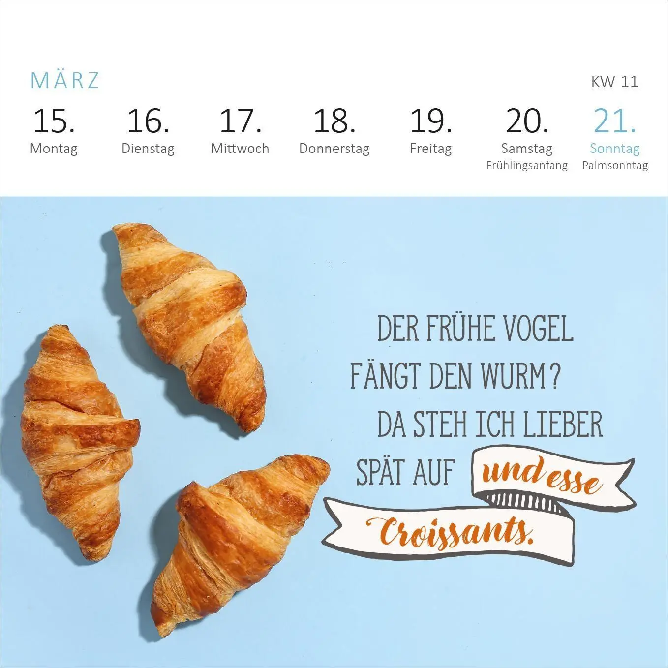 Bild: 4014489139973 | Mini-Wochenkalender Bevor ich mich jetzt aufrege, ist es mir lieber...